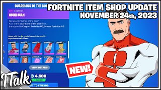 INVINCIBLE COLLAB IS HERE Fortnite Item Shop November 24th 2023 Fortnite Battle Royale [upl. by Hserus]