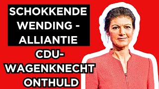 🔴Schokkende wending  Alliantie CDUWagenknecht onthuld [upl. by Lavine171]