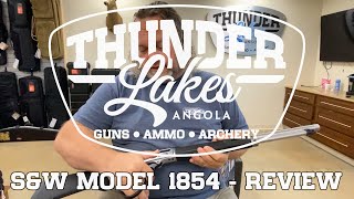 Smith and Wesson Model 1854 in 44 Mag  Review [upl. by Einafets]