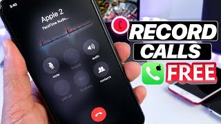 How to Record phone Calls on iPhone FREE amp EASY [upl. by Mellman]