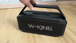 WKing D91 Bluetooth Speaker Max Volume [upl. by Yzus]