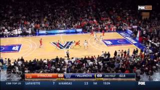 Villanova sends the game to Overtime vs Syracuse [upl. by Dorison]