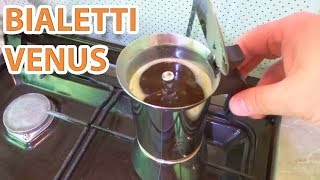 Кофеварка гейзерная ☕️👌 BIALETTI VENUS 160 ml [upl. by Winston41]