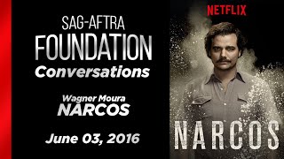 Conversations with Wagner Moura of NARCOS [upl. by Paulie]