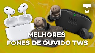 TOP 7 MELHORES FONES DE OUVIDO BLUETOOTH TWS para comprar em 2024 [upl. by Margaret]