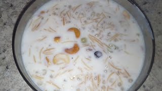 பால் சேமியா பாயசம்paal semiya payasam recipe in tamil [upl. by Zapot365]