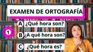 Test de Ortografía y Gramática [upl. by Verdha]