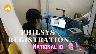 PhilSys Registration  National ID  Tisha Acuna [upl. by Adekam889]