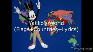 Yakkos World LyricsFlagsCountries Updated [upl. by Catton543]