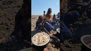 Turkana Kid Being Taught Hiw To Cook For Elderly shortsfeed africa [upl. by Nois]