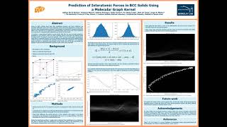 Prediction of interatomic forces in bcc solids using a molecular graph kernel [upl. by Gall368]