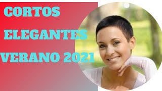 ☆CORTES DE CABELLO MUJER 2021☆CORTOS ELEGANTES VERANO 2021 [upl. by Doreen759]