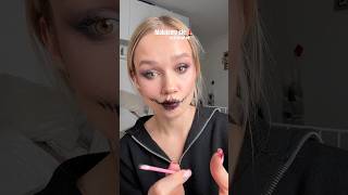 Malujemy się 💄 na halloween 🎃 makeup kosmetolog makeup tutorialmakeup [upl. by Arika]