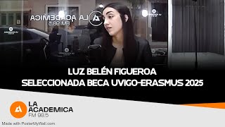 LUZ BELÉN FIGUEROA ESTUDIANTE DE ABOGACÍA EN LA UGD SELECCIONADA PARA LA BECA UVIGOERASMUS 2025 [upl. by Nottarts]