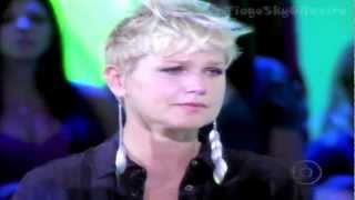 Xuxa emocionada com a música quotRessuscitamequot de Aline Barros no Tv Xuxa  11022012 [upl. by Ojeitak]