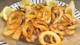 CALAMARI CROCCANTI FRITTI IN FRIGGITRICE AD ARIA [upl. by Dion]