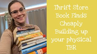 Thrift Store Book Finds  How to build up a personal library without breaking the bank [upl. by Amsirahc]