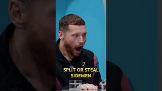 SPLIT OR STEAL SIDEMEN credit Sidemen memeclothesteemillcom [upl. by Jessika215]