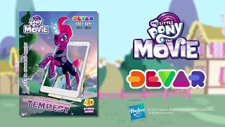 My Little Pony Movie Transformation of Tempest  Augmented Reality Book by DEVAR [upl. by Pacificia]