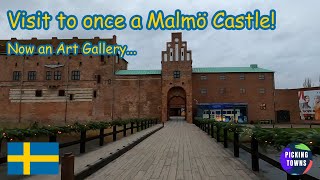 Ep 21  Visit to once a Malmö Castle  Now an Art Gallery  Malmö Sweden [upl. by Laehcim274]