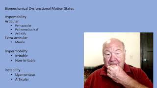 Webinar 24 Part 1 Biomechanical Motion Dysfunction States [upl. by Reckford]