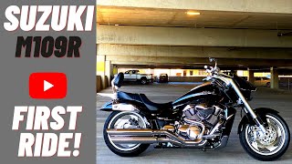 Suzuki M109R First Ride [upl. by Badger]