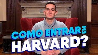 Como Entrar em Harvard  3 dicas de como ser aceito por Universidades Americanas [upl. by Ahseenat]