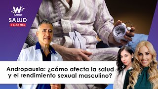 Andropausia ¿cómo afecta la salud y el rendimiento sexual masculino  Salud y Algo Más [upl. by Relyt]