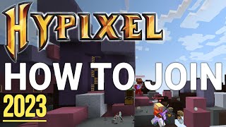 How To Join Hypixel in 2023 [upl. by Marshall]