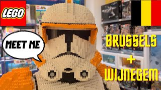 Meeting Commander Cody amp Searching For LEGO Stores In Belgium VLOG [upl. by Phoebe]