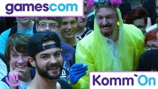 Nino trifft Walter White  Komm On von der gamescom 2013 [upl. by Baynebridge]