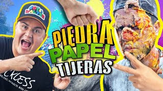 PIEDRA PAPEL TIJERAS O PASTELAZO  Broma al Maloro 🤣 [upl. by Eeb]