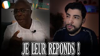 Je réponds aux vidéos des Ivoiriens qui minsultent [upl. by Oneladgam61]