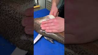 How to Debone a Fish CHEF SKILLS shorts chef [upl. by Nelad]