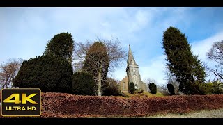 4K Walk Around Lumphanan Village Scottish Countryside  Nature Walk ASMR  short preview [upl. by Ailegna385]