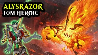 Alysrazor 10man Heroic  Survival Hunter Firelands 🔥 [upl. by Thaddaus354]