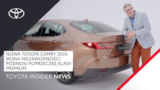 Nowa Toyota Camry 2024  Toyota Insider News [upl. by Atnuhs]