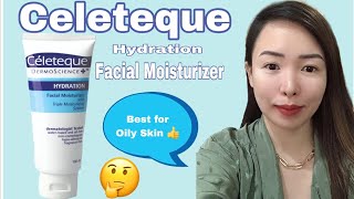 CELETEQUE HYDRATION FACIAL MOISTURIZER  REVIEW  LETS TALK ABOUT MOISTURIZER  ShineOnVlogs [upl. by Frodin]