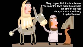 Journey to Bethlehem by Marc Jonathan Haney Christmas nativity song with lyrics [upl. by Suirrad561]