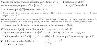 Une équation de PellFermat part2 [upl. by Nyloj]