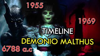 CRONOLOGÍA COMPLETA DEL DEMONIO MALTHUS I ANNABELLE [upl. by Elrae]