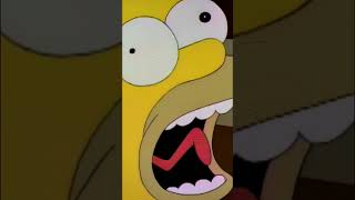 Homer got scared The Simpsons season 2 episode 9 [upl. by Joaquin777]