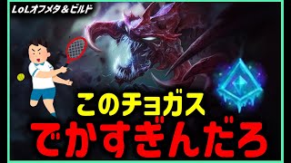 【LOL・JG・オフメタ】でかすぎんだろこのチョガス【League of Legends】 [upl. by Dekeles506]