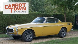 Video Review of 1971 Volvo P1800 E 20 Coupe for Sale Carrot Town Garage Cambridge UK [upl. by Lahsram]