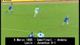 Gran goal di Ravanelli contro la Lazio [upl. by Navaj841]