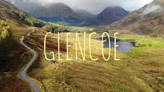 AMAZING SCOTLAND Scottish Highlands  Glencoe 4K Drone MAVIC AIR [upl. by Roxane873]