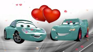 Color changing Lightning McQueen in love with Sally [upl. by Northway]