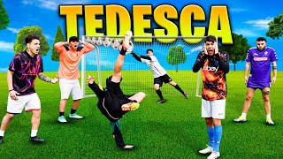 ⚽️ TEDESCA CHALLENGE ASSURDA vs TIFOSI NAPOLETANI 🔥 [upl. by Delmore]