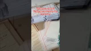 Undangan sparasi softcover dan hardcover tutorial undangannikahunik undangannikah fyp shorts [upl. by Sartin17]