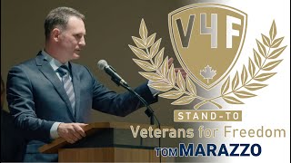 Tom Marazzo speaking at Veterans For Freedom Fundraiser May 2022 [upl. by Umberto]